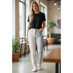 RSQ Tilly’s Blue And White Jeans Size 25 Waist